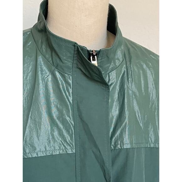 CMCube Jacket Teal Green Windbreaker Jacket - Picture 6 of 8